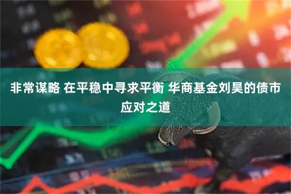 非常谋略 在平稳中寻求平衡 华商基金刘昊的债市应对之道